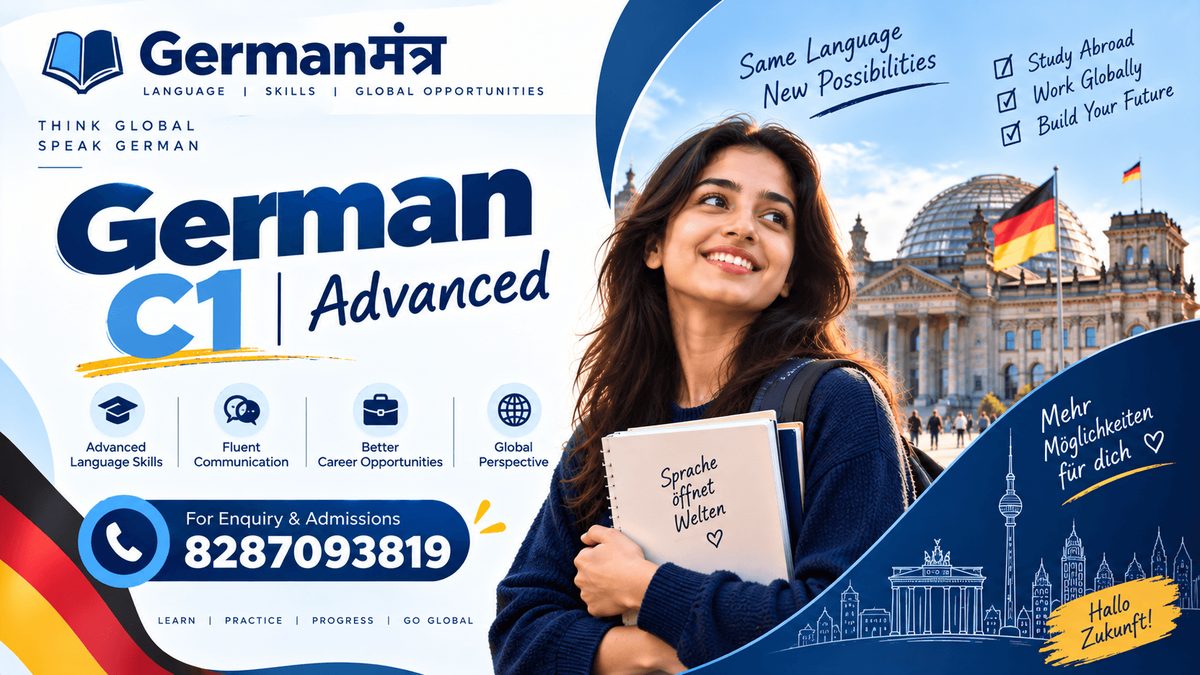 German C1 — Advanced — online course by German Mantra